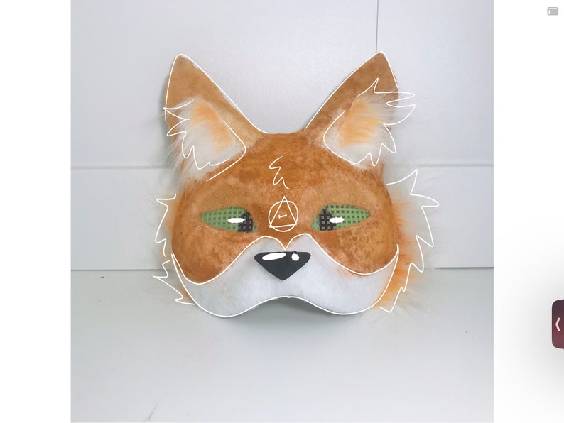Red Fox mask
