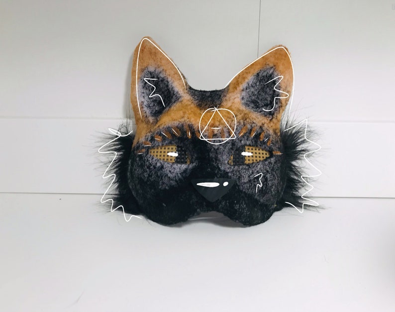 Cross Fox mask