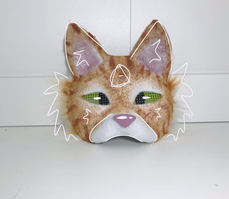 Orange Tabby mask