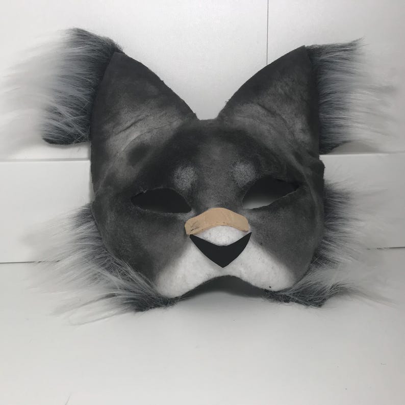 Gray Kitty mask