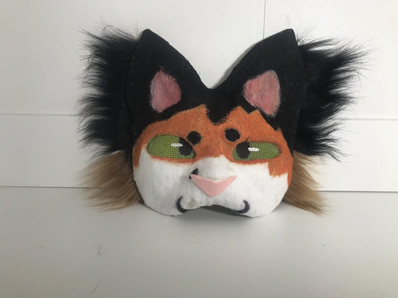 Calico Cat mask