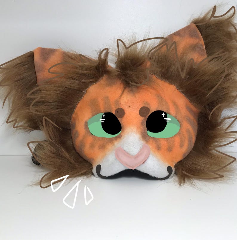 Orange Tabby (Fireheart) mask