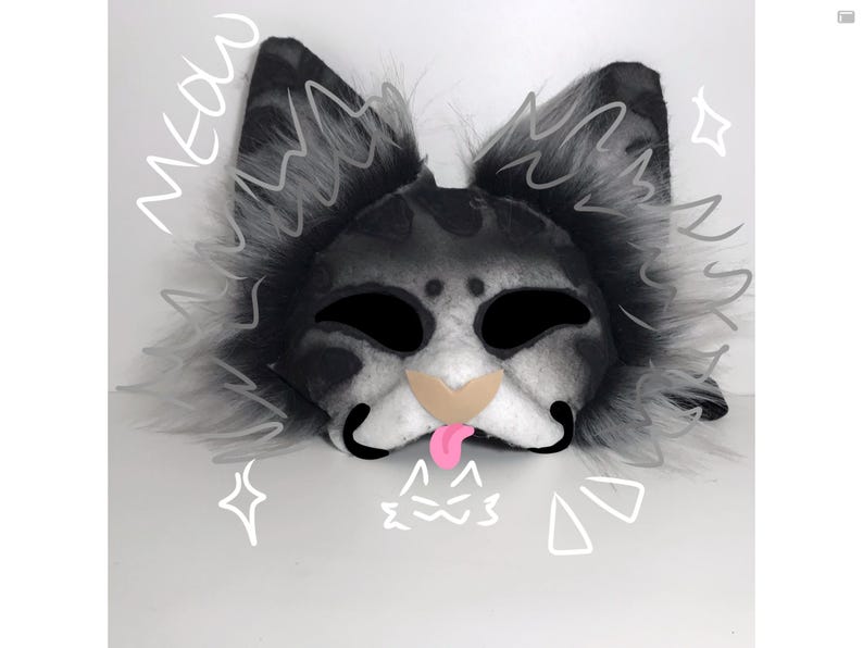 Gray Tabby mask