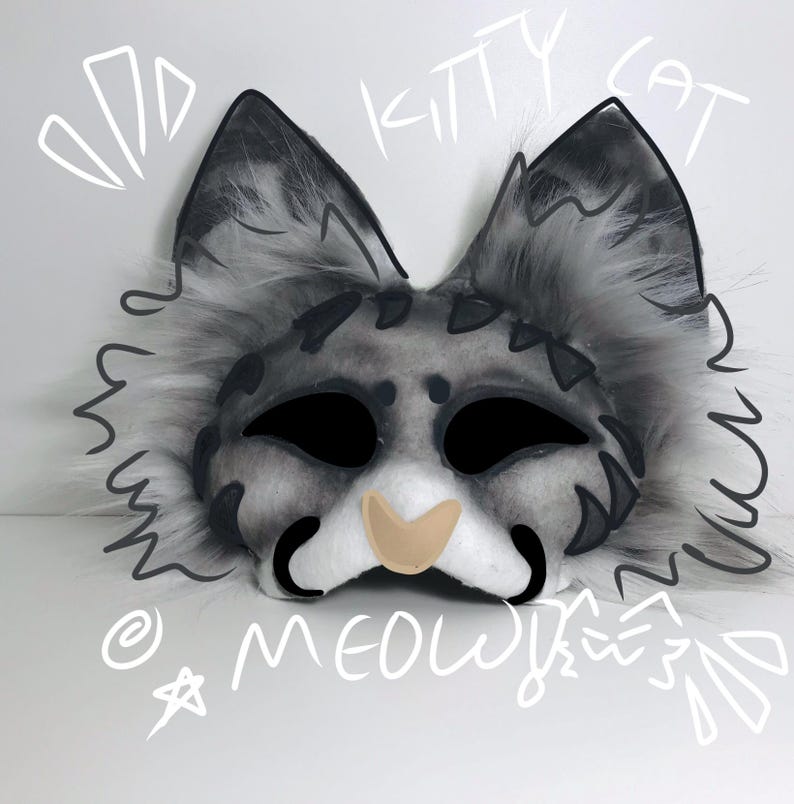 Gray Tabby mask