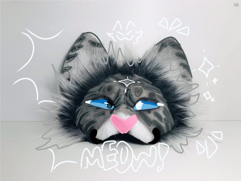 Gray Tabby mask