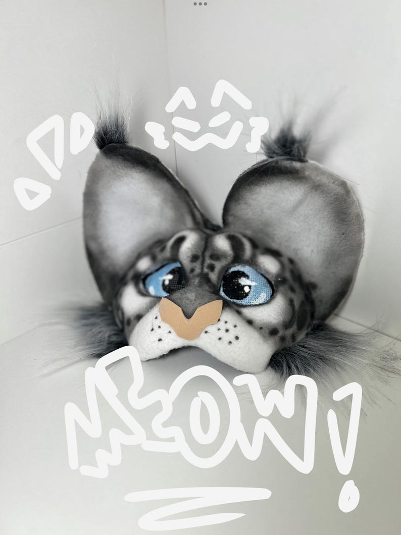 Snow Leopard / Gray Lynx mask