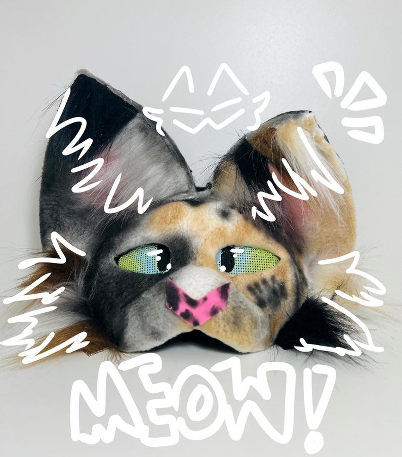 Tortoiseshell / Calico mask