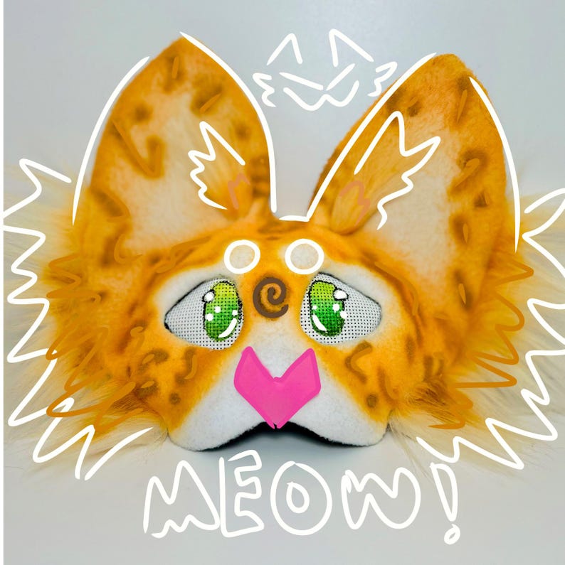 Orange Tabby mask